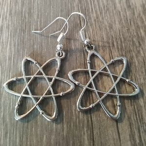 🎆 2 for $15🎆 Silver or Gold Atom earrings